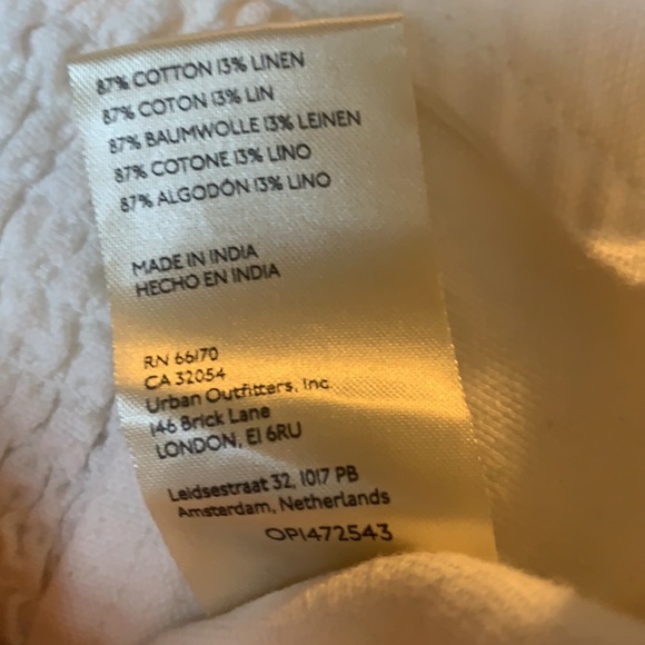 Anthropologie White Tank Top - Picture 6 of 6